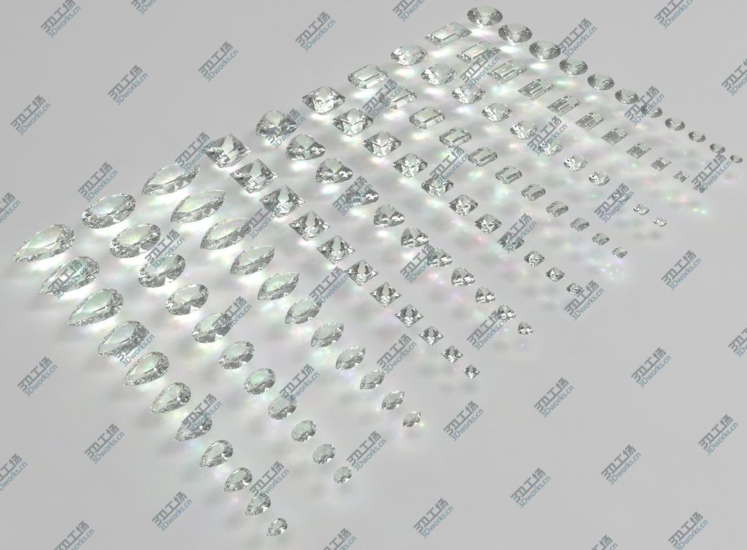 images/goods_img/2021040233/Standard diamond of different cut 3D/1.jpg